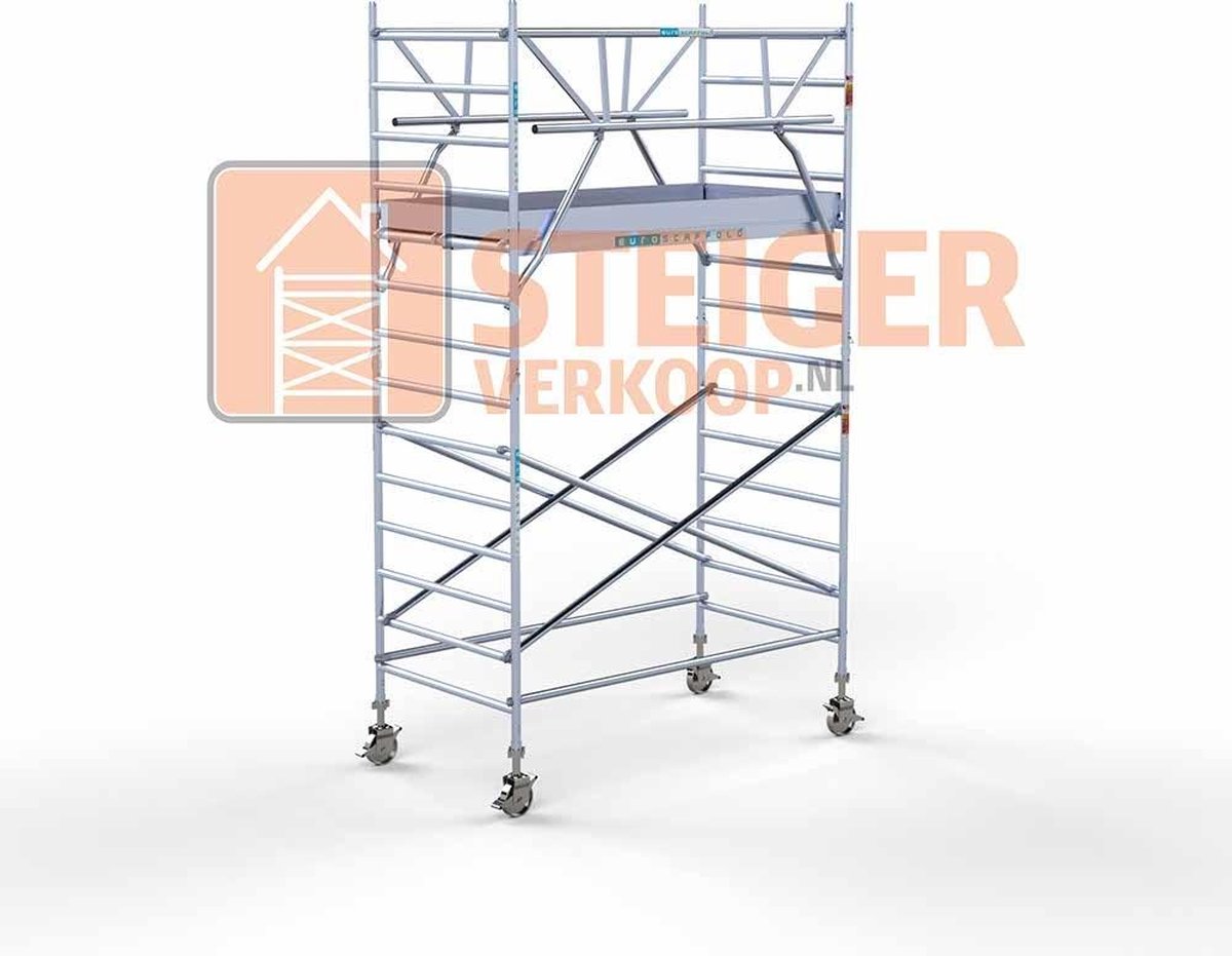 Rolsteiger Standaard 135x250 5,2m werkhoogte carbon vloer + dubbele ...