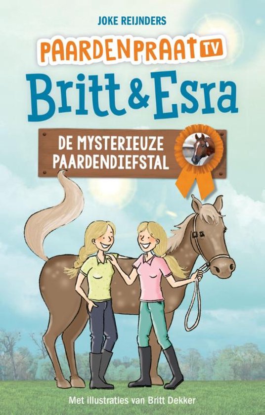 Paardenpraat tv Britt & Esra 3 - De mysterieuze paardendiefs ... - cover