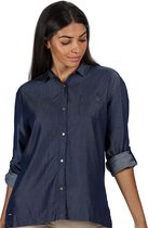 Regatta - Women's Meera Long Sleeved Shirt - Outdoorshirt - Vrouwen - Maat 36 - Blauw