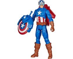 foto van Marvel Avengers Titan Hero - Speelfiguur (30cm) - Blast Gear Captain America
