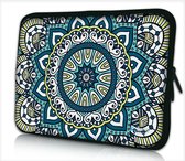 Laptophoes 11,6 inch patroon artistiek - Sleevy - laptop sleeve - laptopcover - Sleevy Collectie 250+ designs