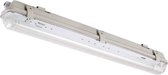 Dura - 60 cm tl armatuur - Grijs/Transparant - G13