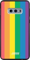 Samsung Galaxy S10e Hoesje TPU Case - #LGBT #ffffff