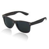 Wayfarer Wood | trendy zonnebril en goedkope zonnebril (UV400 bescherming - hoge kwaliteit) | Unisex  | zonnebril dames  & zonnebril heren