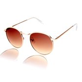 Oval 6 | trendy zonnebril en goedkope zonnebril (UV400 bescherming - hoge kwaliteit) | Unisex  | zonnebril dames  & zonnebril heren
