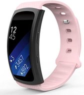 SmartphoneClip® Sport bandje Lichtroze Small geschikt voor Samsung Gear Fit 2