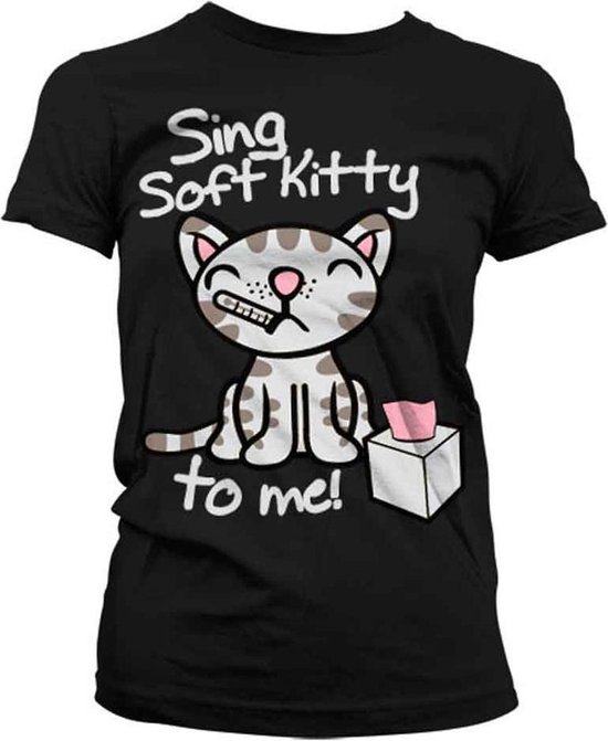 THE BIG BANG - T-Shirt GIRL Sing Soft Kitty For Me (L)