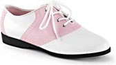 Funtasma Lage schoenen -36 Shoes- SADDLE-50 US 6 Wit/Roze