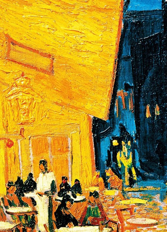Van Gogh Terrasse de Café la Nuit - Fotobehang - 183 x 254 cm - Multi |  bol.com