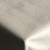 Luxe buiten tafelkleed/tafelzeil cremewit 140 x 300 cm rechthoekig - Tafellinnen - Katoen met teflon coating - Tuintafelkleed tafeldecoratie