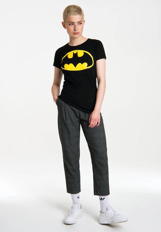 Alternatief voorstel Rijden ga winkelen Batman logo shirt dames - Medium | bol.com