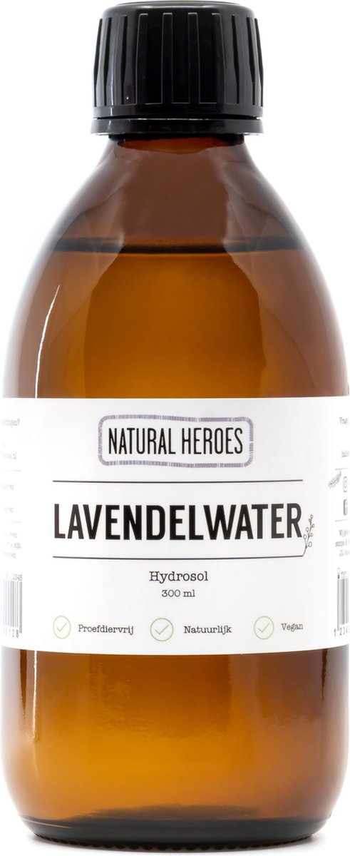 Natural Heroes - Lavendelwater (Hydrosol) - Biologisch 100 ml