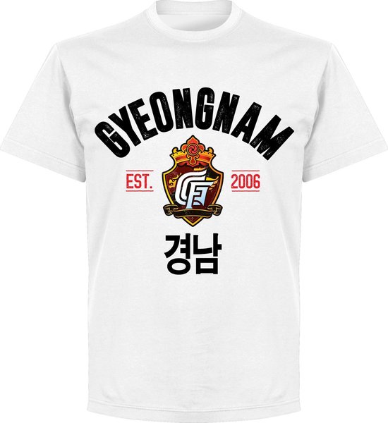 Gyeongnam FC Established T-shirt - Wit - L