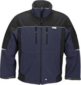 Terratrend Heren Softshell Jas 3683 - marine - 4XL