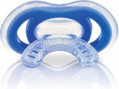 Nuby Bijtspeen Junior 18 X 12,6 Cm Siliconen Blauw