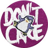 Psycho Penguin Patch Psycho Penguin Don't Care Multicolours