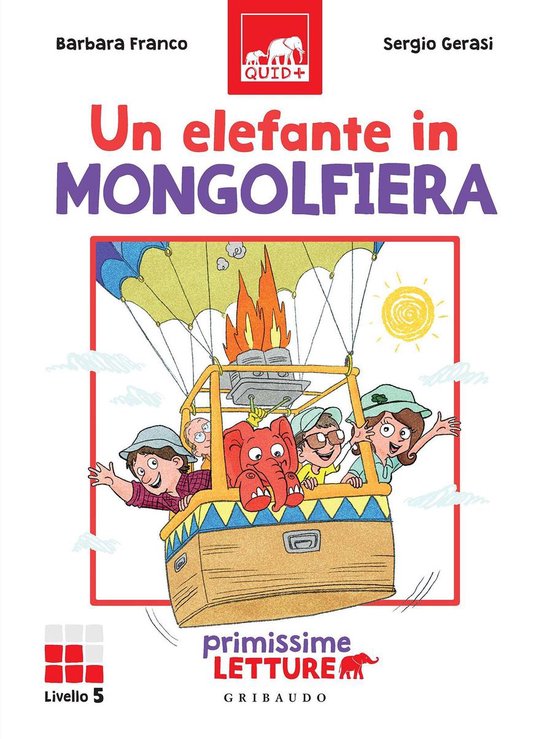 Un elefante in mongolfiera - cover