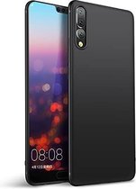 Huawei P20 Pro - Silicone Hoesje - Zwart