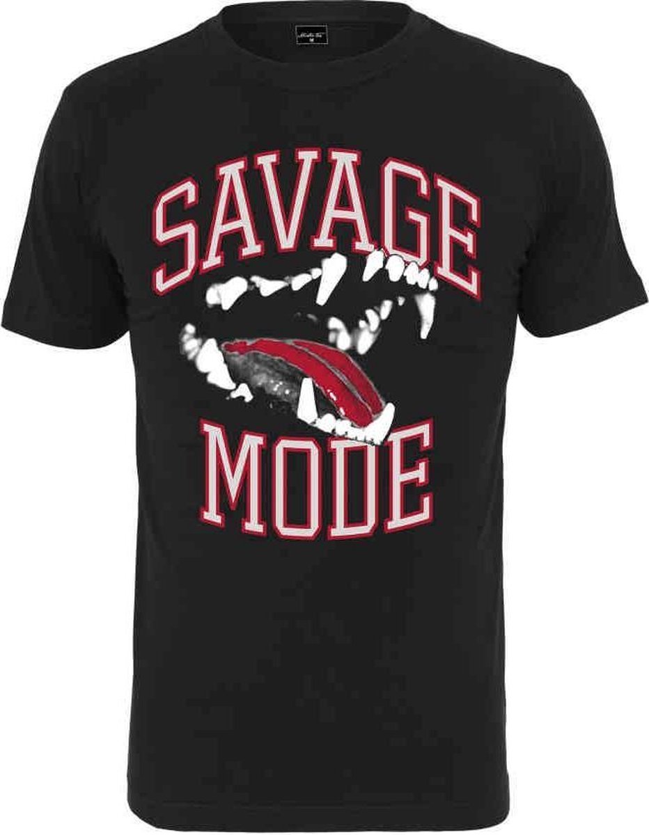 Urban Classics Heren Tshirt -M- Savage Mode Zwart