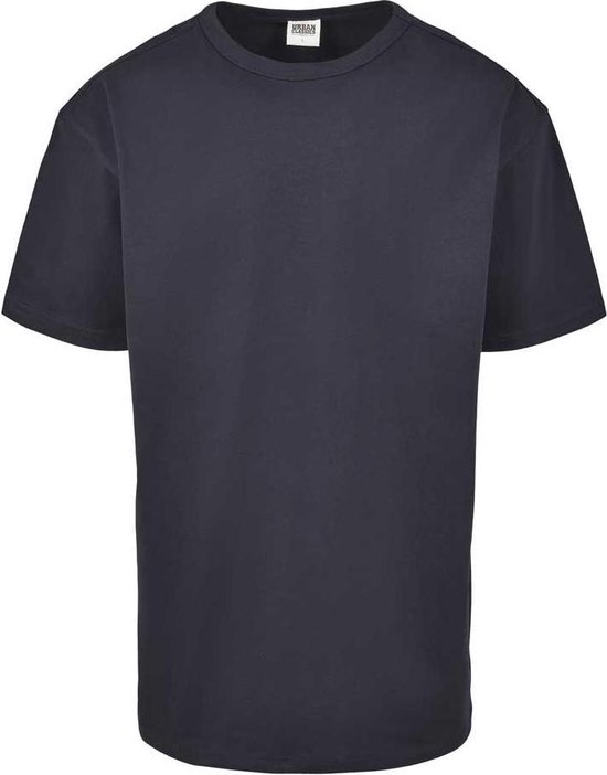 Urban Classics Heren Tshirt -3XL- Organic Basic Blauw