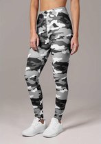 Urban Classics Legging -3XL- Snow Camo Grijs/Wit