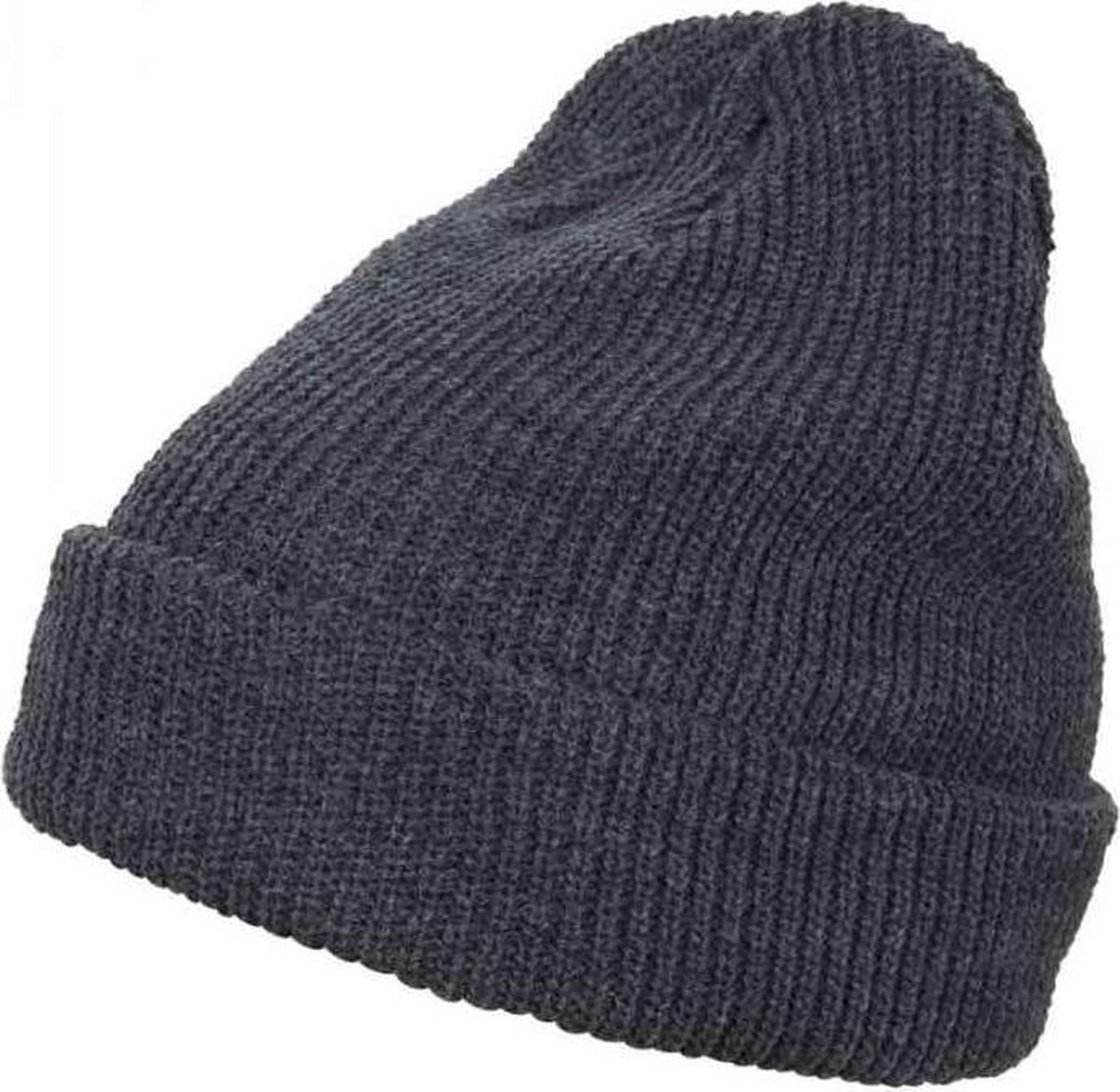 Yupoong beanie muts dark grey