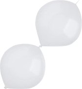 Amscan Slingerballonnen 15 Cm Latex Wit 100 Stuks