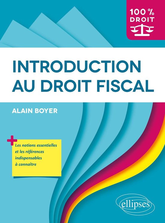 Introduction au droit fiscal - cover