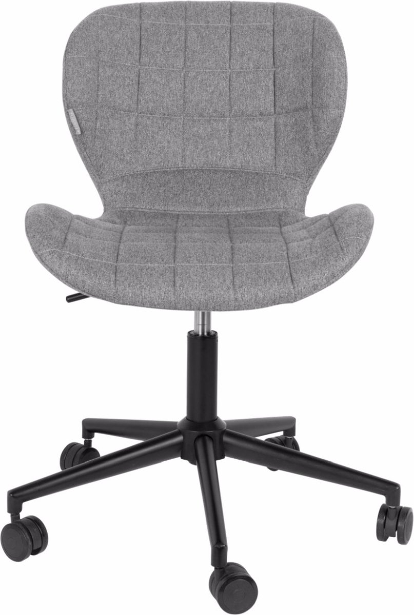 Zuiver chaise de bureau OMG Office noir/gris
