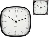 Horloge Murale Rétro Modèle Dennis - Diamètre 29,50cm - Klok - Zwart