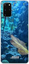 Samsung Galaxy S20+ Hoesje Transparant TPU Case - Coral Reef #ffffff