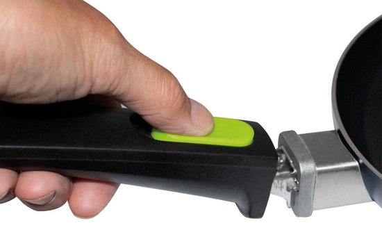 Eurotrail Wokpan Ø 24cm - Zwart van Merkloos — afbeelding 4