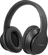 LogiLink BT0053 hoofdtelefoon/headset Hoofdband Zwart