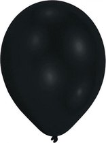 Amscan Ballonnen 28 Cm Latex Zwart 10 Stuks