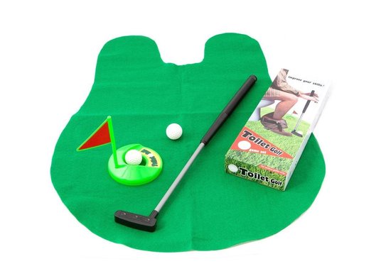 Out of the Blue Potty Putter - Toilet Golf - Set - Out of the Blue