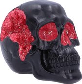 Nemesis Now Beeld/figuur Geode Skull Red Zwart/Rood