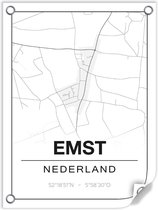 Tuinposter EMST (Nederland) - 60x80cm