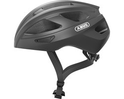 Fietshelm ABUS MACATOR titan M - 52-58 cm - grijs - Geschikt voor gebruik op elektrische fietsen - stadsfietsen - 300 g