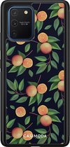 Samsung S10 Lite hoesje - Fruit / Sinaasappel | Samsung Galaxy S10 Lite case | Hardcase backcover zwart