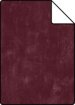 Proefstaal ESTAhome behangpapier geschilderd effect bordeaux rood - 148724 - 26,5 x 21 cm