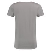 T-shirt Diepe V Hals Stretch Grijs 6-pack -M