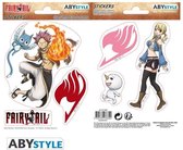 FAIRY TAIL - Stickers - 16x11cm / 2 Sheets - Natsu & Lucy
