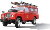 1:24 Italeri 3660 Land Rover Fire Truck Plastic Modelbouwpakket