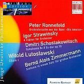 Ronnefeld, Stravinsky, Shostakovitch et al / Junge Deutsche Philharmonie