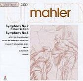 Mahler: Symphonies no 2 & 5 /Mehta, Gustafson, Quivar, et al