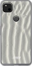 Google Pixel 4a Hoesje Transparant TPU Case - Sandy #ffffff