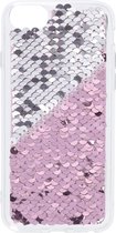 Hama Cover Paillettes Voor Apple IPhone 6/6s/7/8 Pink/zilver