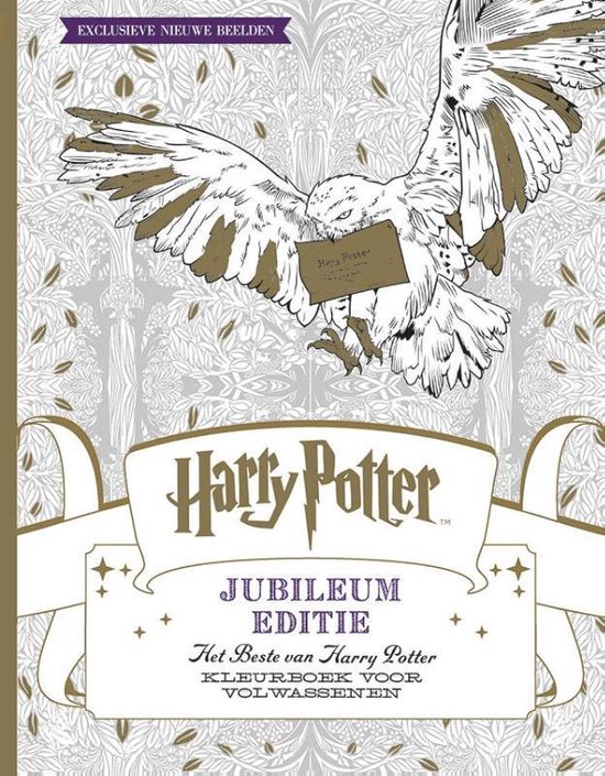 Harry Potter - Jubileum editie - kleurboek voor volwassenen