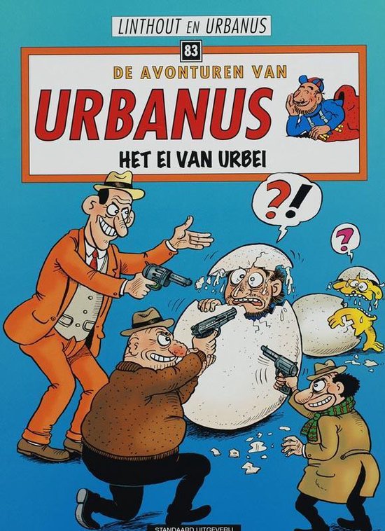 Cover van het boek 'Urbanus / 83 Het ei van Urbei' van  Linthout en  Urbanus