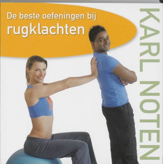 Cover van het boek 'De beste oefeningen bij rugklachten' van Karl Noten